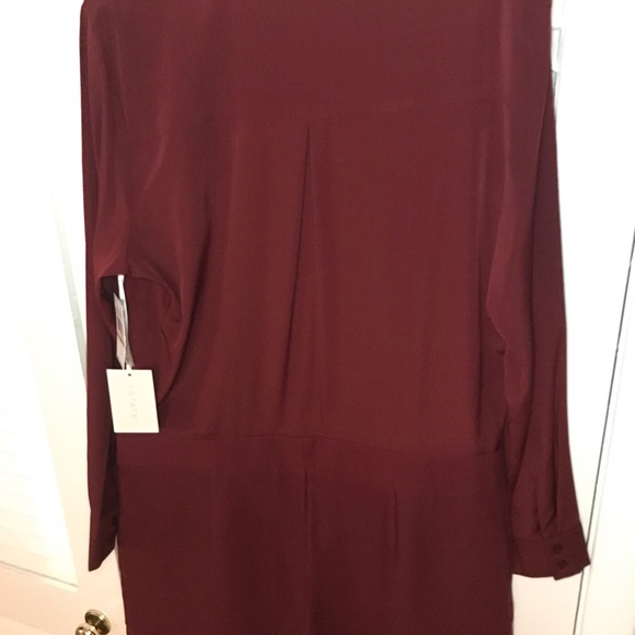 NWT💎1. State Red Wine Romper w/ Long Sleeve SZ 12 - Picture 4 of 4
